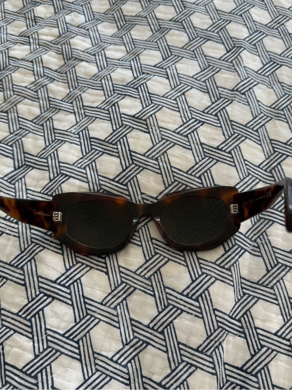 Celine Tortoise Cat Eye Sunglasses - Picture 3 of 5